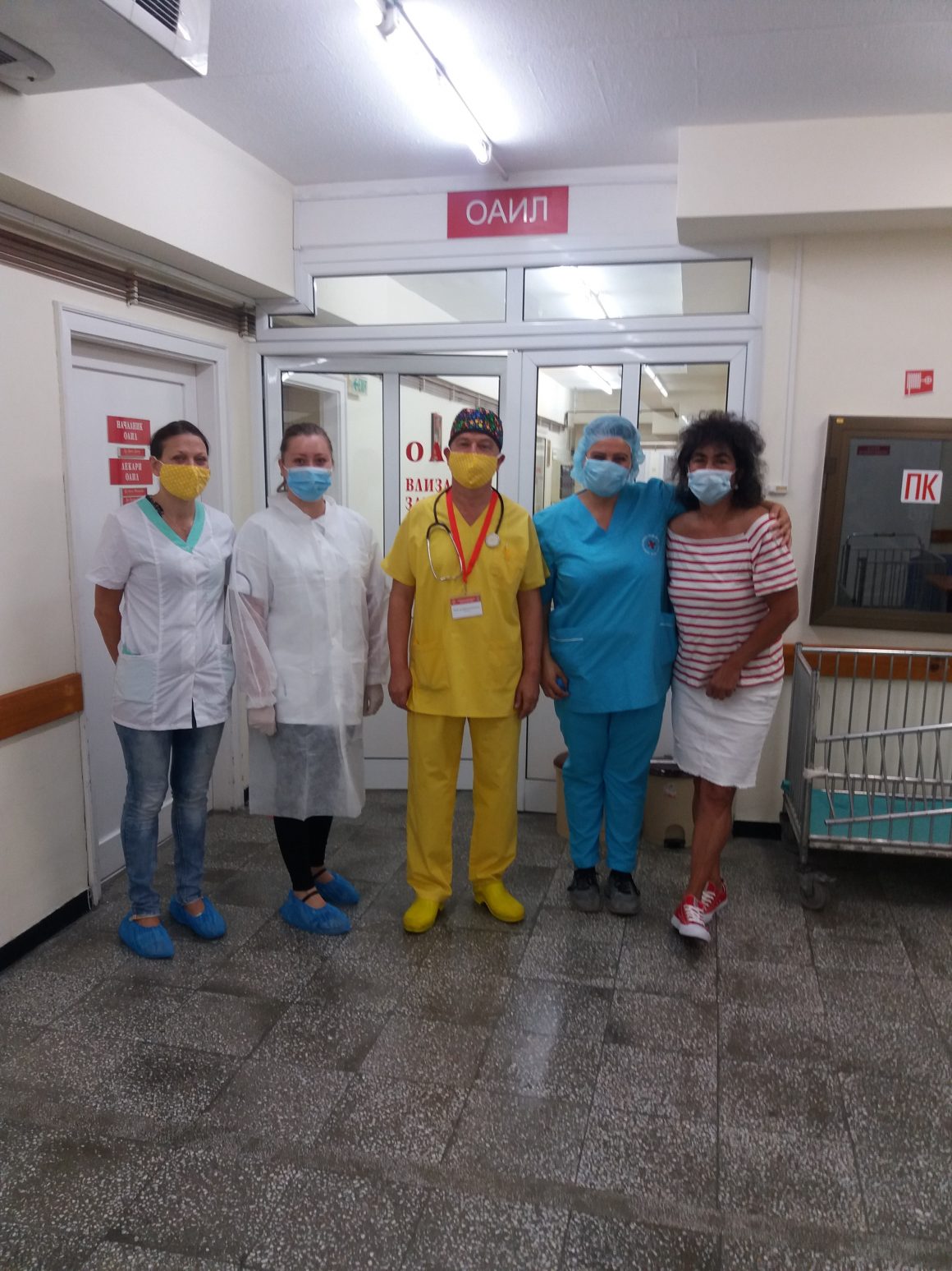 Обучение по практическа подготовка в реална работна среда на парамедици се проведе  в «Комплексен онкологичен център- Бургас»