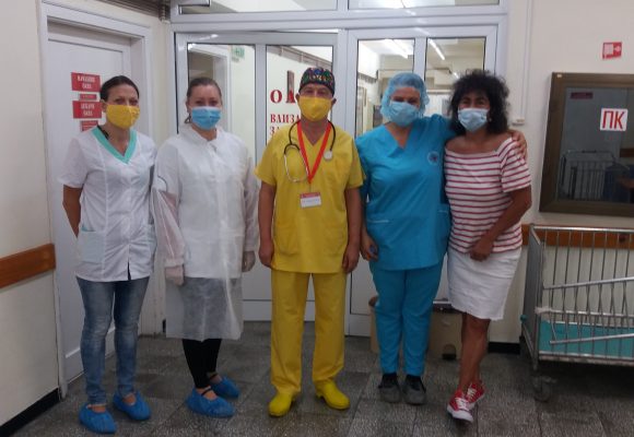 Обучение по практическа подготовка в реална работна среда на парамедици се проведе  в «Комплексен онкологичен център- Бургас»